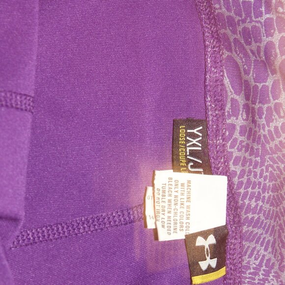 Purple Under Armour Athletic Pants Size XL - Picture 3 of 5
